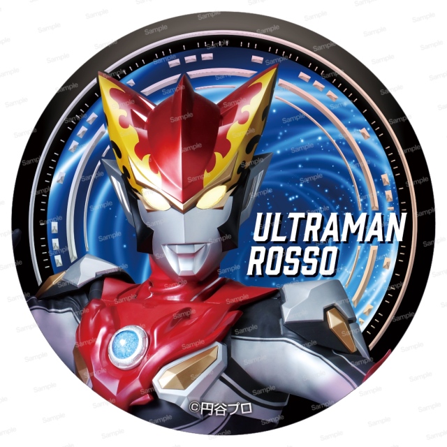 ニュージェネレーションウルトラマン ジュエリー缶バッジB ウルトラマンロッソ