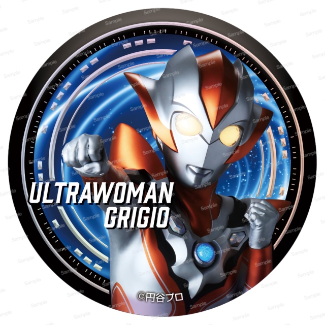 ニュージェネレーションウルトラマン ジュエリー缶バッジB ウルトラウーマングリージョ