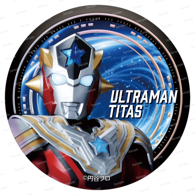 ニュージェネレーションウルトラマン ジュエリー缶バッジB ウルトラマンタイタス