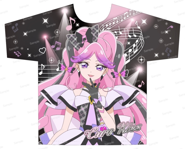 フルグラフィックtシャツ　キミとアイドルプリキュア　3種まとめ キミとアイドルプリキュア フルグラフィックTシャツ キュア