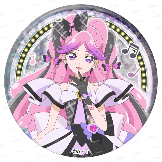 キミとアイドルプリキュア♪ ホログラム缶バッジ第2弾　キュアキッス