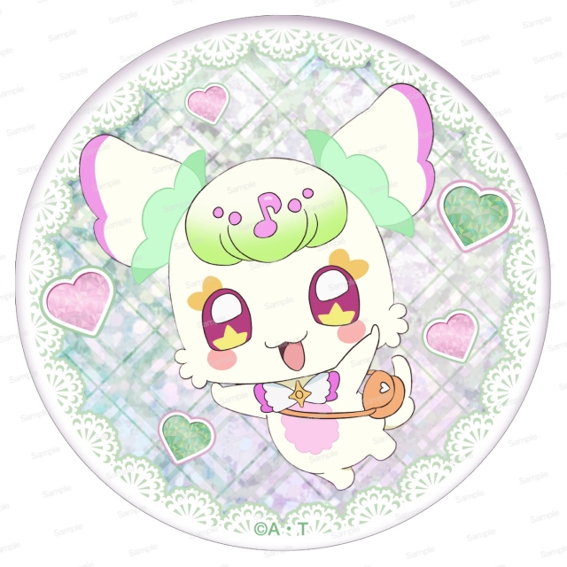 キミとアイドルプリキュア♪ ホログラム缶バッジ第2弾　プリルン