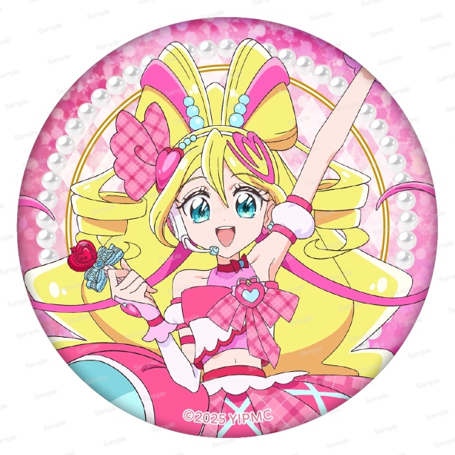 映画キミとアイドルプリキュア♪ お待たせ！キミに届けるキラッキライブ！　ホログラム缶バッジ第1弾　アイドル