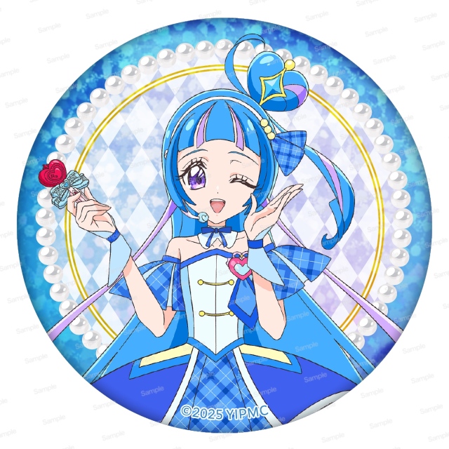 映画キミとアイドルプリキュア♪ お待たせ！キミに届けるキラッキライブ！　ホログラム缶バッジ第1弾　ウインク