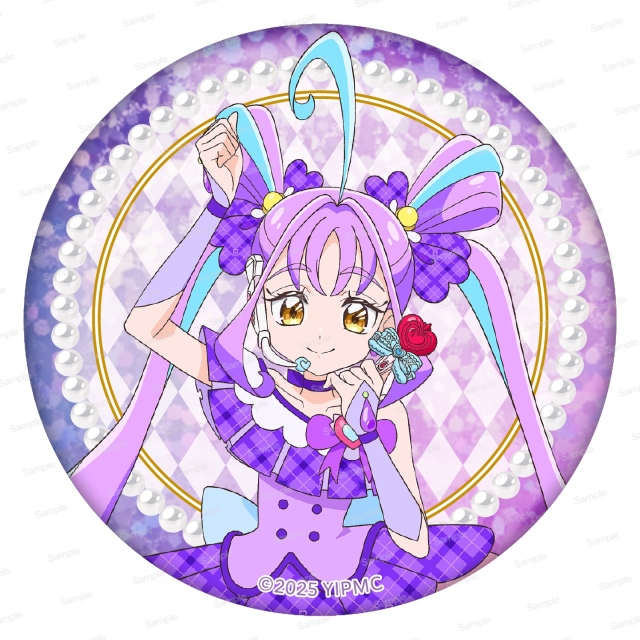 映画キミとアイドルプリキュア♪ お待たせ！キミに届けるキラッキライブ！　ホログラム缶バッジ第1弾　キュンキュン