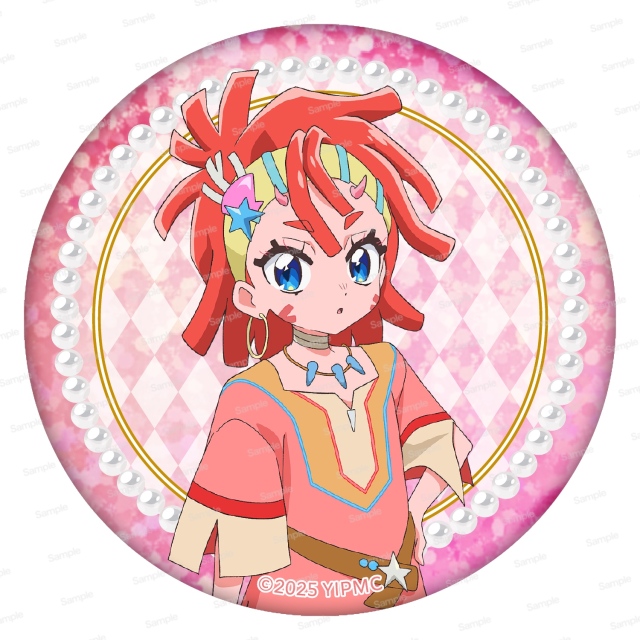 映画キミとアイドルプリキュア♪ お待たせ！キミに届けるキラッキライブ！　ホログラム缶バッジ第1弾　テラ