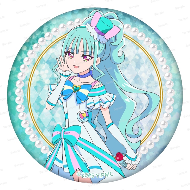 【映画キミとアイドルプリキュア♪ お待たせ！キミに届けるキラッキライブ！】ホログラム缶バッジ第2弾　リリアン