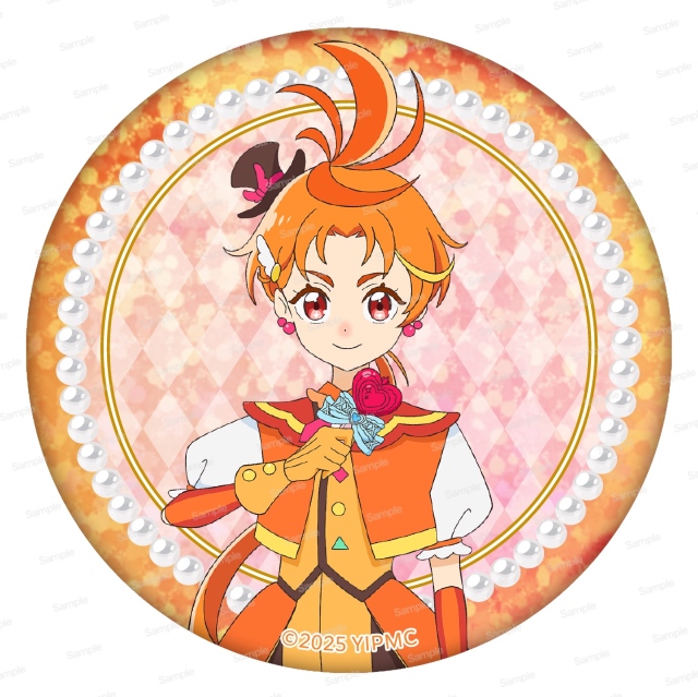 【映画キミとアイドルプリキュア♪ お待たせ！キミに届けるキラッキライブ！】ホログラム缶バッジ第2弾　ウィング