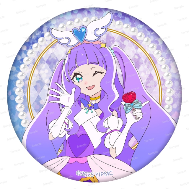 キミとアイドルプリキュア♪　ホログラム缶バッジ第2弾 キュアズキューン×5 映画キミとアイドルプリキュア♪ お待たせ！キミに届ける