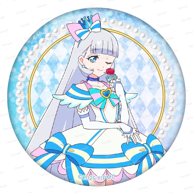 【映画キミとアイドルプリキュア♪ お待たせ！キミに届けるキラッキライブ！】ホログラム缶バッジ第2弾　ニャミー