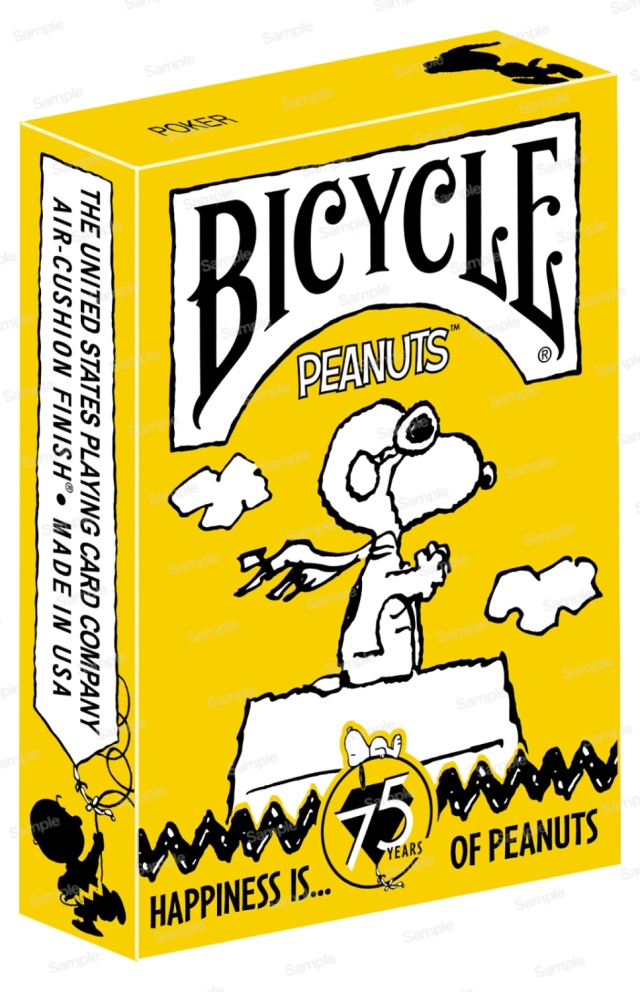 PEANUTS 75th バイスクルトランプ　箱