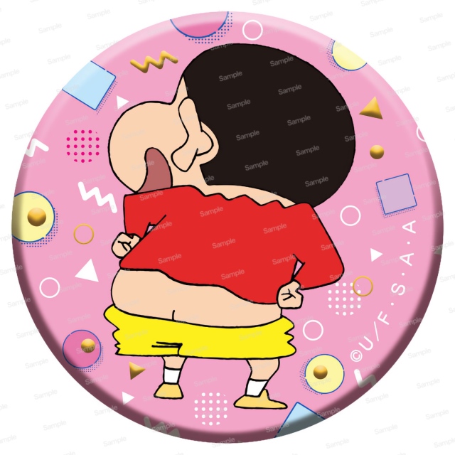 クレヨンしんちゃん　ぜ～んぶしんちゃん!?ぷっくりジュエリー缶バッジ しんちゃんその2