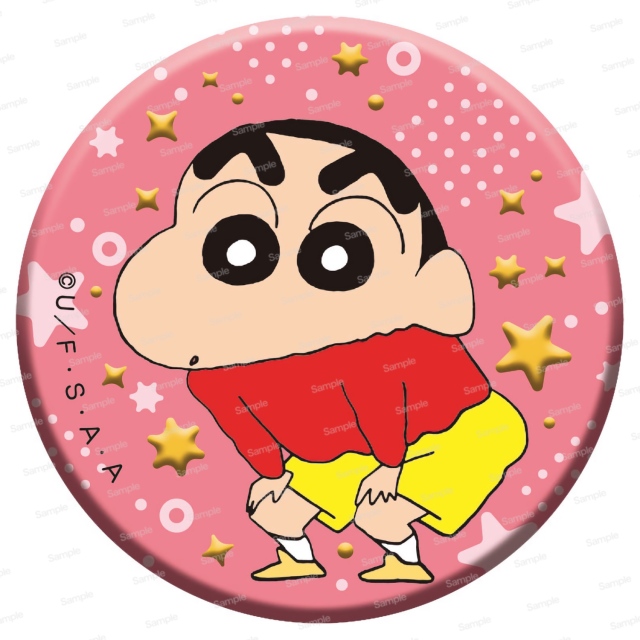 クレヨンしんちゃん ぜ～んぶしんちゃん!?ぷっくりジュエリー缶バッジ