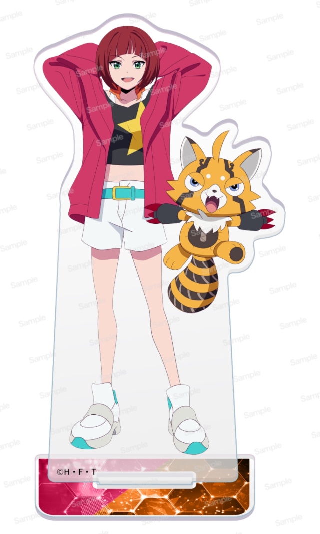 デジモンビートブレイク アクリルスタンド 咲夜レーナ & プリスティモン　組み