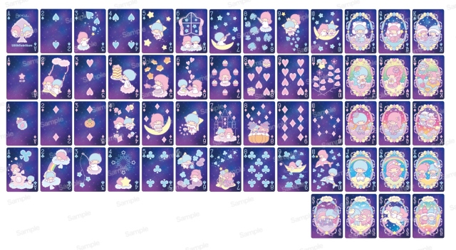 Little Twin Stars　バイスクルトランプ　一覧