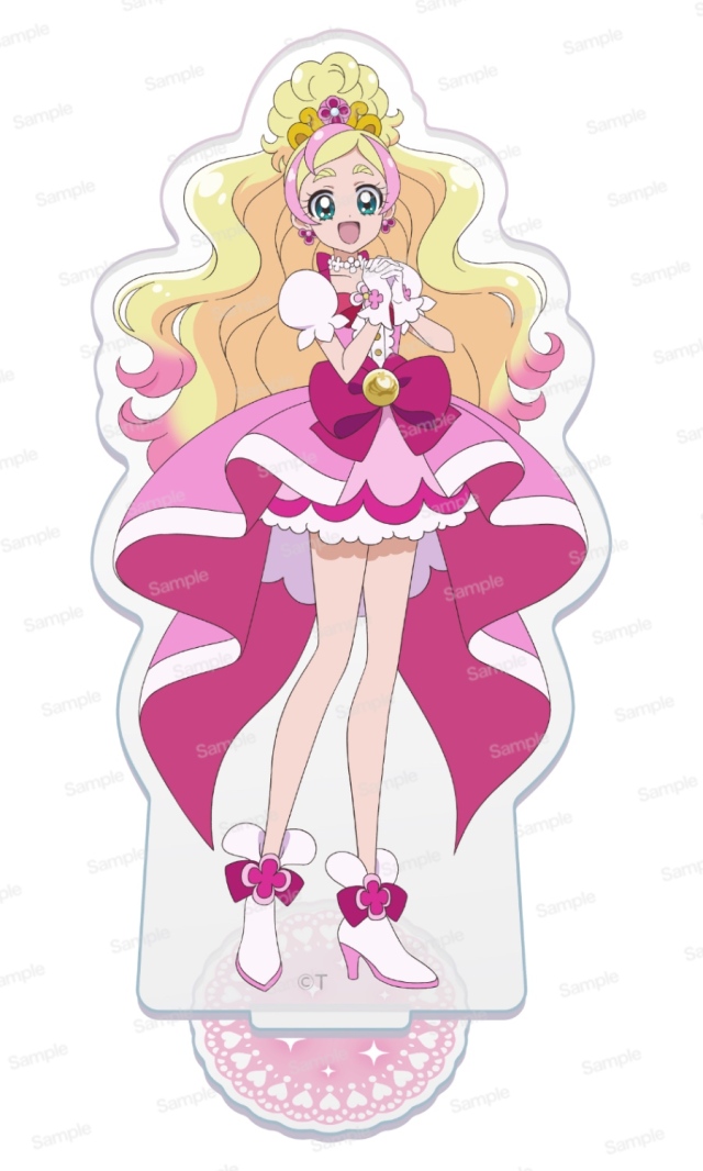 Go！プリンセスプリキュア　10周年メモリアルミニアクリルスタンドVol.1　キュアズキューン