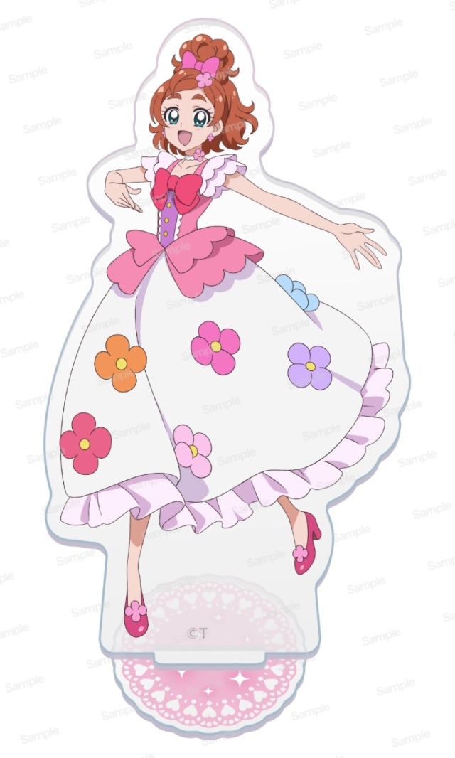 Go！プリンセスプリキュア　10周年メモリアルミニアクリルスタンドVol.1　キュアズキューン