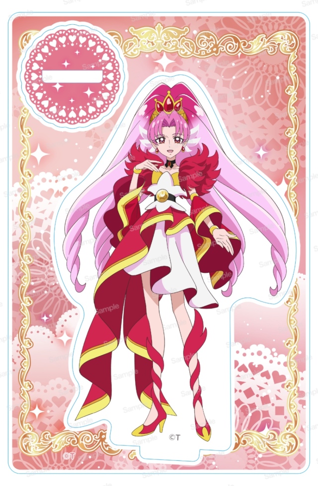 Go！プリンセスプリキュア　10周年メモリアルミニアクリルスタンドVol.2　キュアスカーレット