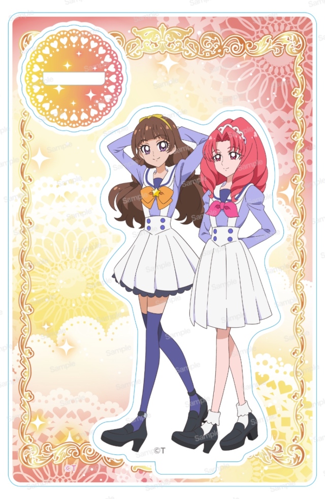 Go！プリンセスプリキュア　10周年メモリアルミニアクリルスタンドVol.2　天ノ川きらら&紅城トワ