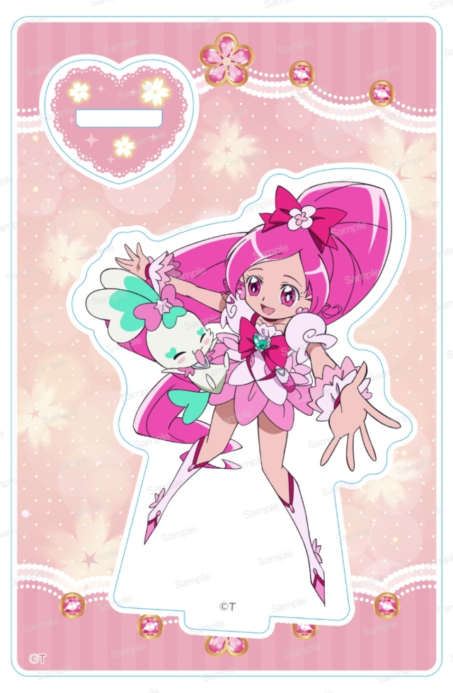 ハートキャッチプリキュア!　15周年メモリアルミニアクリルスタンドVol.1　キュアブロッサム