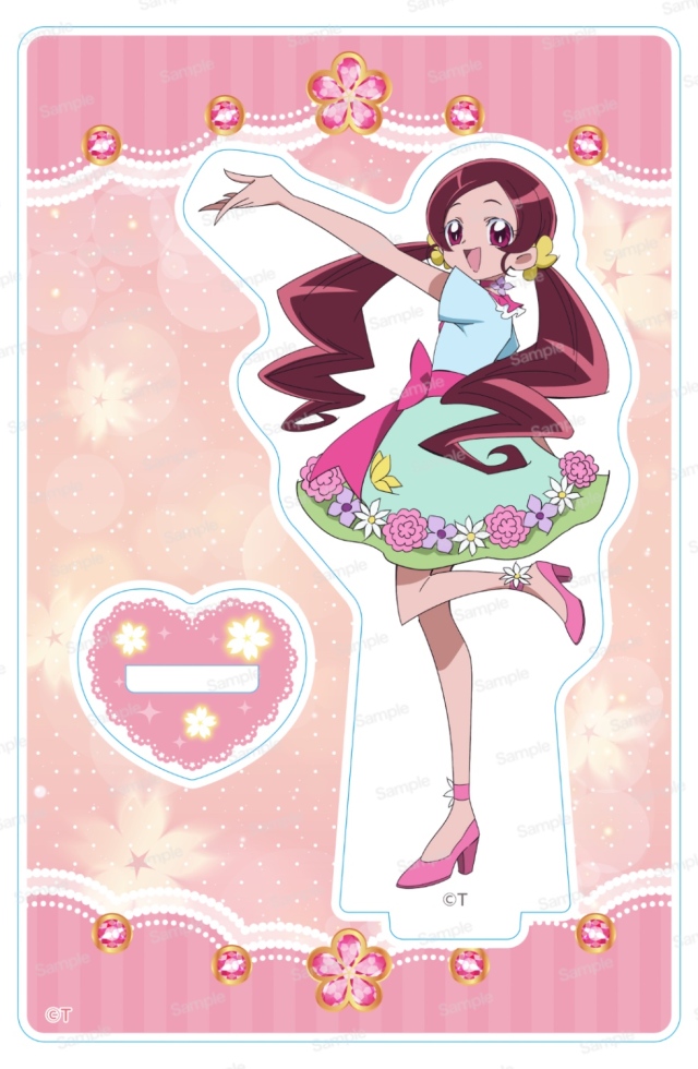 ハートキャッチプリキュア!　15周年メモリアルミニアクリルスタンドVol.1　花咲つぼみ