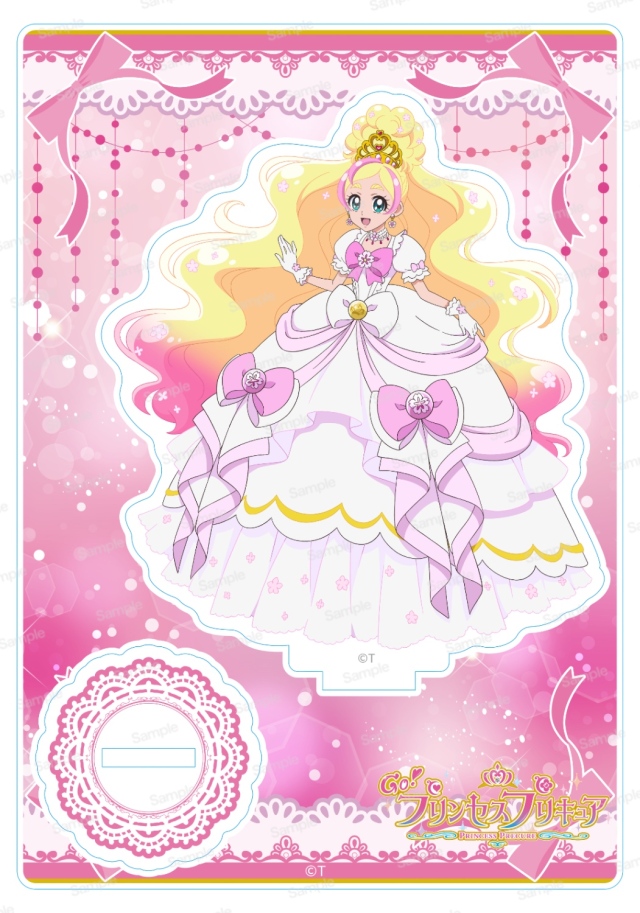 Go！プリンセスプリキュア　10周年メモリアルアクリルスタンドVol.1　キュアフローラ