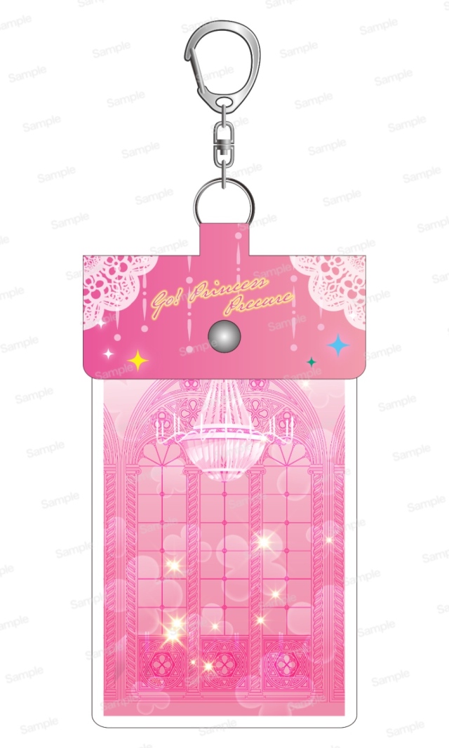 Go！プリンセスプリキュア　10周年メモリアルミニアクリルスタンド用ケースホルダー　キュアフローラ