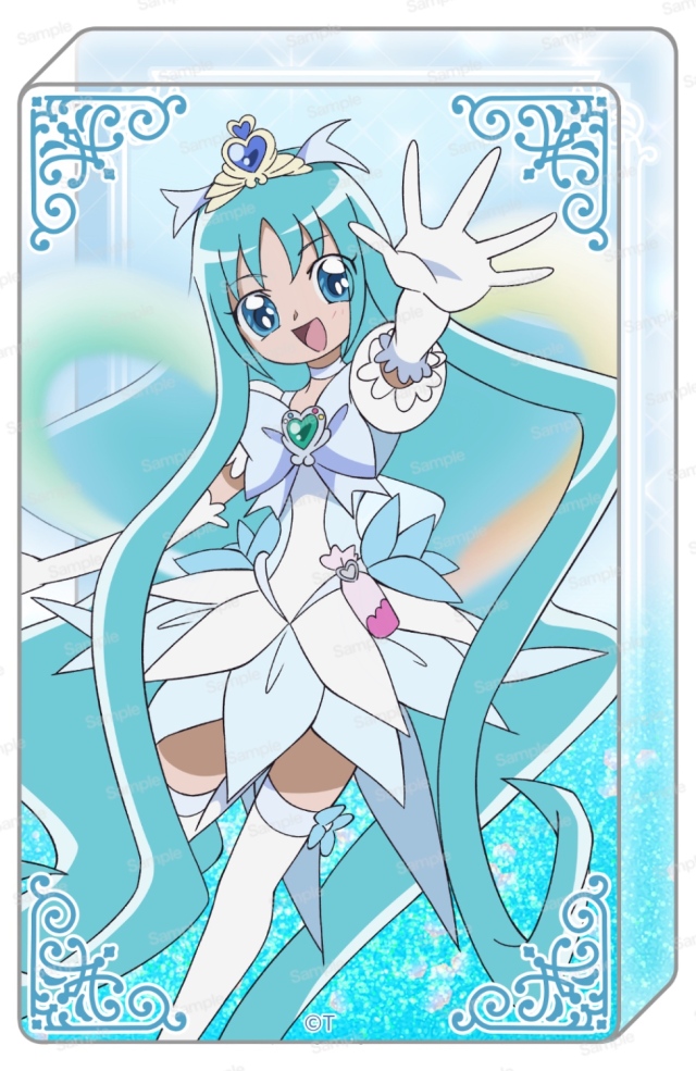 ハートキャッチプリキュア!　15周年メモリアルグリッターアクリルブロックVol.1　キュアマリン