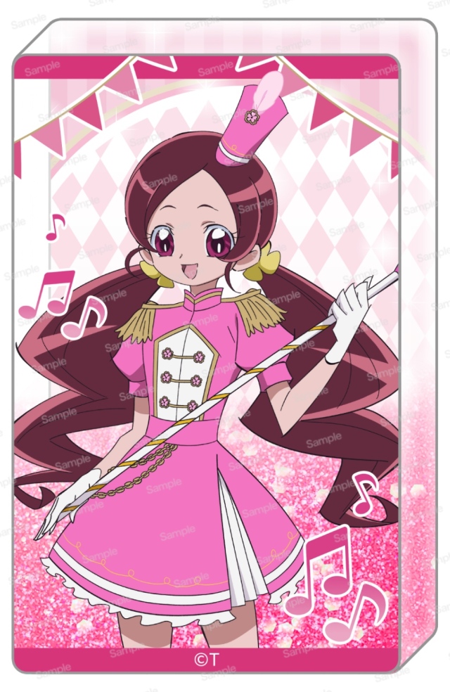 ハートキャッチプリキュア!　15周年メモリアルグリッターアクリルブロックVol.2　花咲つぼみ