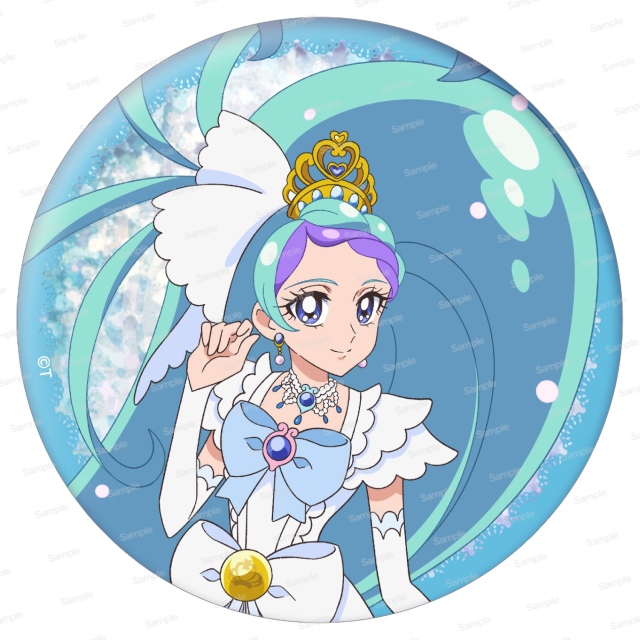 Go！プリンセスプリキュア 10周年メモリアルホログラム缶バッジ第1弾