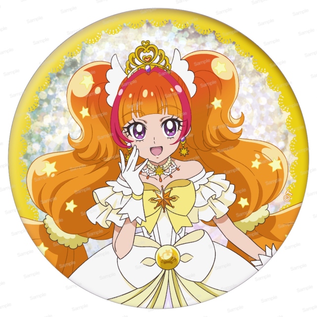 Go！プリンセスプリキュア　10周年メモリアルホログラム缶バッジ第1弾　キュアトゥインクル