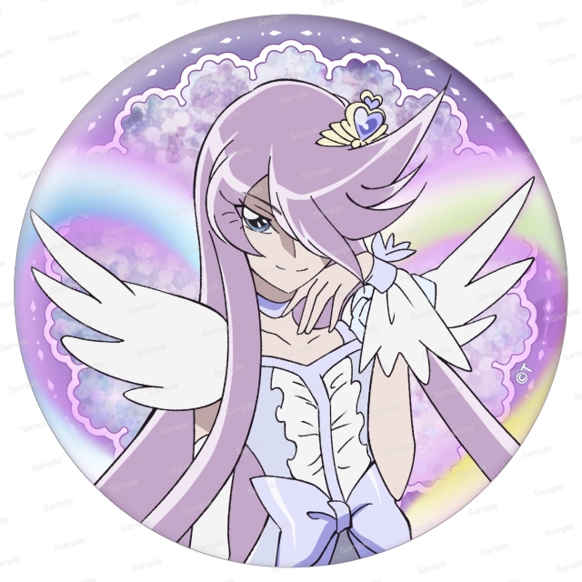 ハートキャッチプリキュア!　15周年メモリアルホログラム缶バッジ第1弾　キュアムーンライト