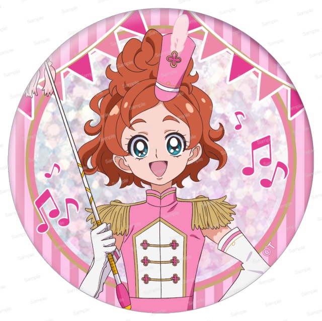 Go！プリンセスプリキュア　10周年メモリアルホログラム缶バッジ第2弾　春野はるか