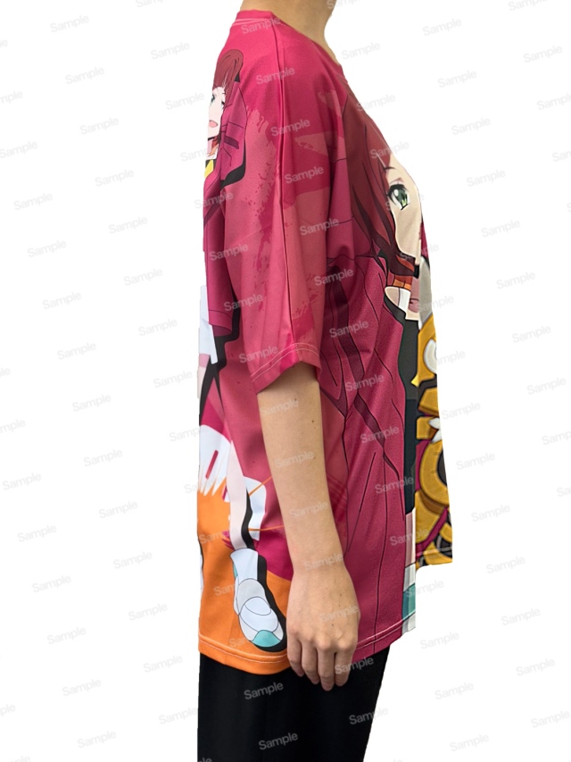 デジモンビートブレイク フルグラフィックTシャツ　咲夜レーナ & プリスティモン