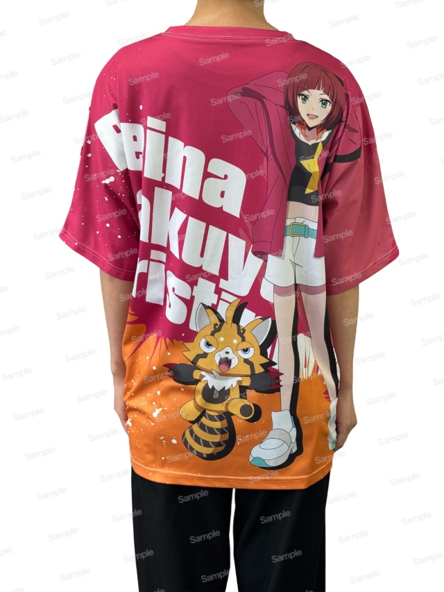 デジモンビートブレイク フルグラフィックTシャツ　咲夜レーナ & プリスティモン
