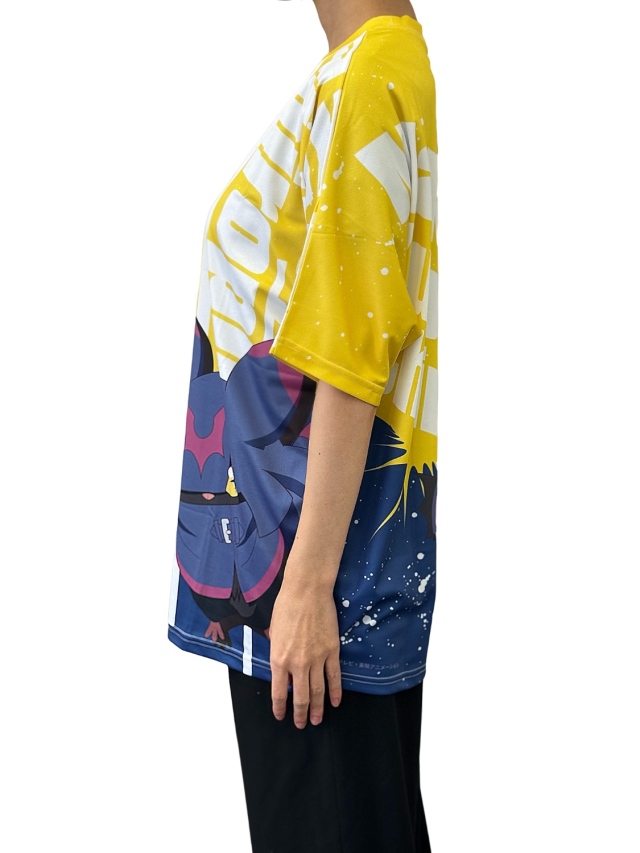 デジモンビートブレイク フルグラフィックTシャツ　久遠寺マコト & キロプモン