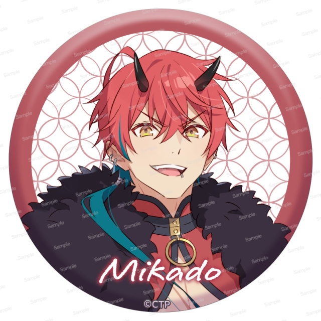 超かぐや姫！ ドでか缶バッジ