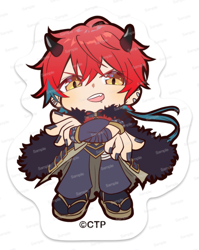 超かぐや姫! 耐光・耐水ステッカー 帝アキラ