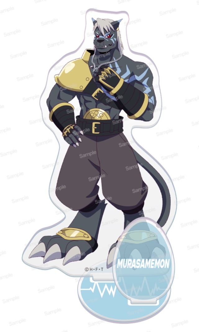 デジモンビートブレイク　ミニアクリルスタンド 第2弾　ムラサメモン　組み