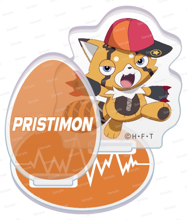 デジモンビートブレイク　ミニアクリルスタンド 第2弾　プリスティモン　組み