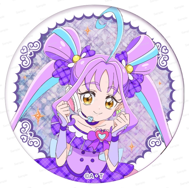 キミとアイドルプリキュア♪　ホログラム缶バッジ第3弾　キュアキュンキュン