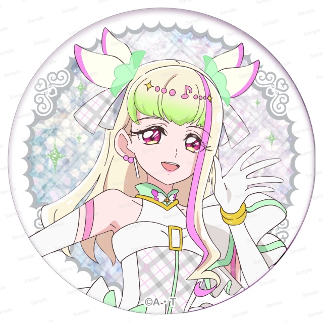 キミとアイドルプリキュア♪　ホログラム缶バッジ第3弾　キュアズキューン