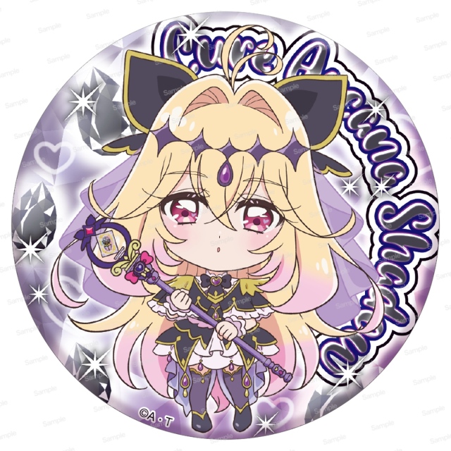 名探偵プリキュア！ プリポップ♪ドでか缶バッジ Vol.1　キュアアルカナ・シャドウ