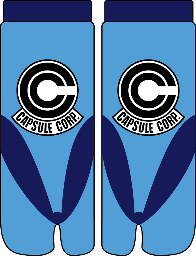 ドラゴンボール超 足袋ソックス カプセルコーポレーション