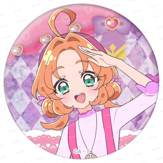 名探偵プリキュア！ ホログラム缶バッジ第1弾 明智あんな
