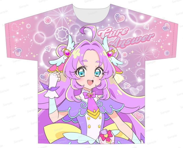名探偵プリキュア！　フルグラフィックTシャツVol.1　キュアンサー/明智あんな　表