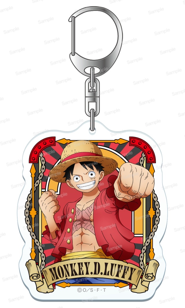 ワンピース アルティメットクルー第10弾 アクリルキーホルダー ルフィ