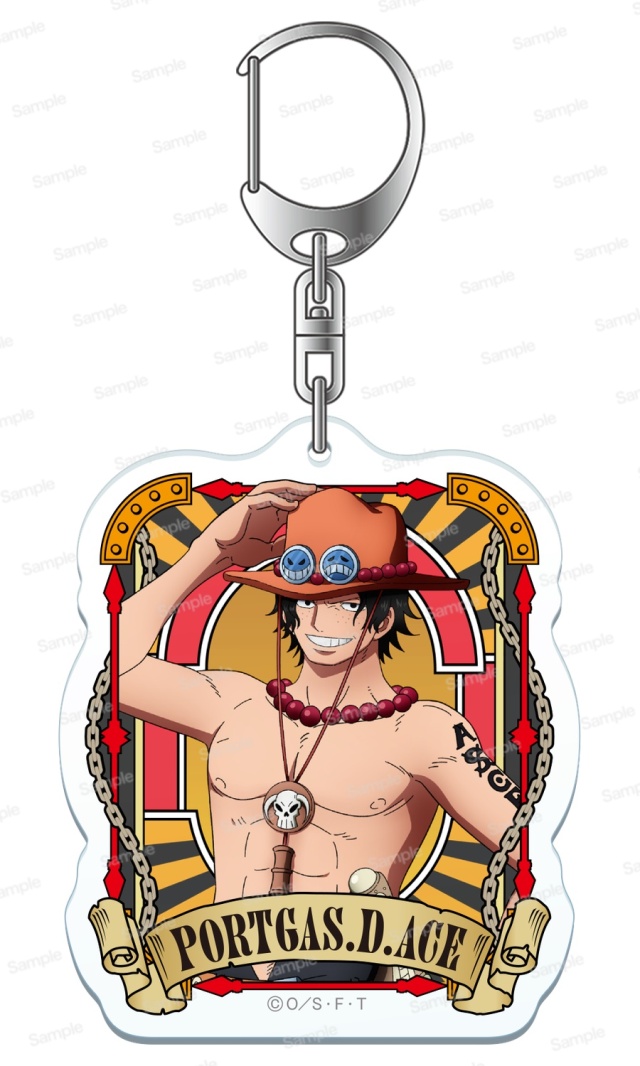 ワンピース アルティメットクルー第 10弾 アクリルキーホルダー エース