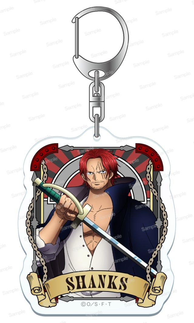 ワンピース アルティメットクルー第 10弾 アクリルキーホルダー シャンクス