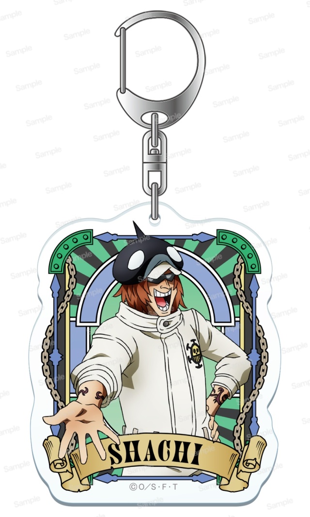 ワンピース アルティメットクルー第 10弾 アクリルキーホルダー シャチ